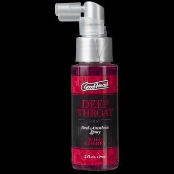 Спрей для мінету Doc Johnson GoodHead DeepThroat Spray - Cherry 59 мл (м'яте паковання!!!) SO2800-R фото