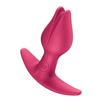 Анальна пробка Fun Factory BOOTIE FEM Raspberry, у вигляді бутона, діаметр 2,9 см, тонкий обмежувач SX3694 фото