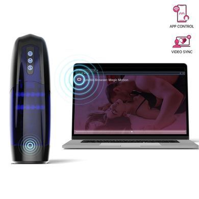 Інтерактивний смарт мастурбатор Magic Motion Xone, імітація фрикцій, 10 режимів, кнопка турбо SO8221 фото