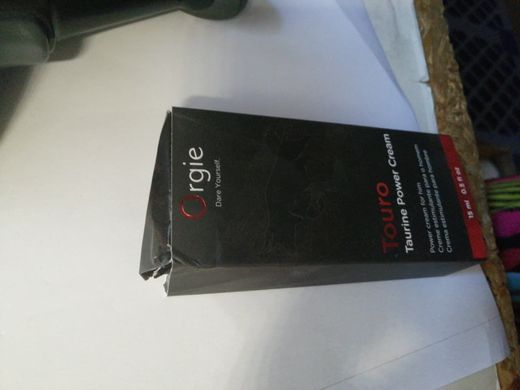Крем для посилення ерекції Orgie Touro Power Cream, 15 мл (м'яте паковання!!!) SX1560-R фото