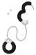 Металеві поножі з хутром Fetish Tentation Adjustable metal and fur ankle cuffs, 2 ключі SX1088 фото 2