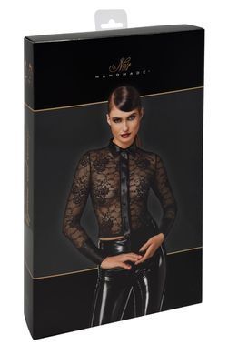 Блуза Noir Handmade F377 Noirelle Lace Button-up Shirt M SX4120 фото