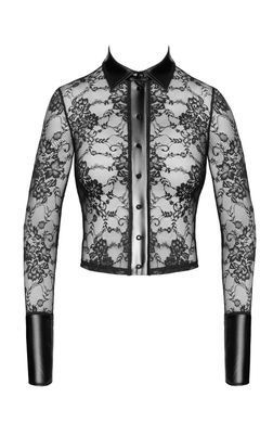Блуза Noir Handmade F377 Noirelle Lace Button-up Shirt M SX4120 фото