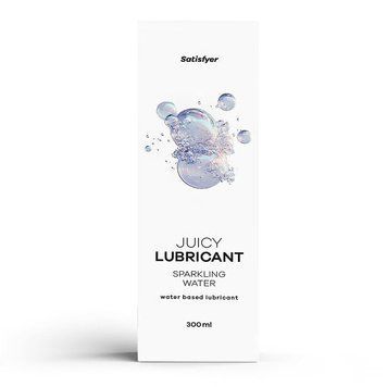 Лубрикант на водній основі Satisfyer Juicy Lubricant Sparkling Water water based 300 мл SX2729 фото