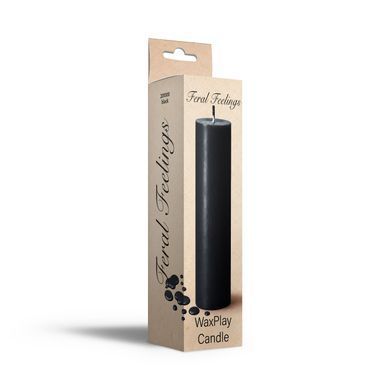 Свічка для WaxPlay Feral Feelings classic 15 см Black SX5166 фото