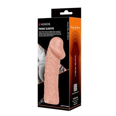 Насадка на член Kokos Penis Sleeve PS 001 L SX1449 фото