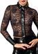 Блуза Noir Handmade F377 Noirelle Lace Button-up Shirt M SX4120 фото 4