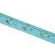 Нашийник з повідцем Liebe Seele Blue Lamb Leather Collar with Velvet Lining SX4843 фото 6