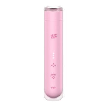 Вакуумний стимулятор Satisfyer First Kiss, технологія 3D Air Pulse, 30 режимів, подвійний силікон SX2164 фото