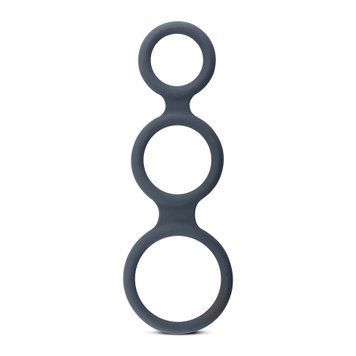 Потрійне ерекційне кільце Boners Triple Ring, діаметр 2,6; 3,3 та 3,8 см SO8846 фото