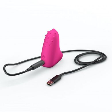 Вібратор на палець Dorcel MAGIC FINGER Rose перезаряджуваний, 3 режими роботи SO5071 фото