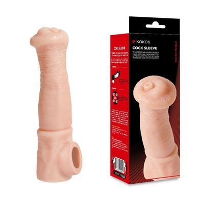 Насадка на член Kokos Cock Sleeve CS 012 L (м'яте паковання!!!) SX4623-R фото