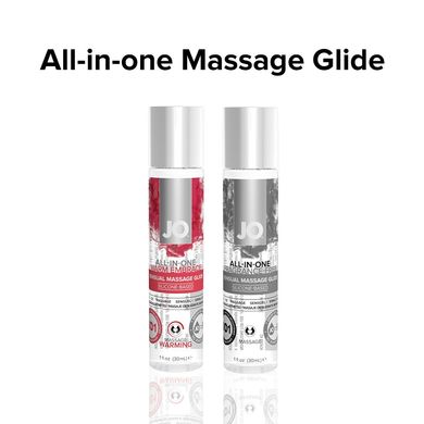 Гель для масажу на силіконовій основі JO ALL-IN-ONE MASSAGE GLIDE - FRAGANCE FREE (30 мл) SO1513 фото