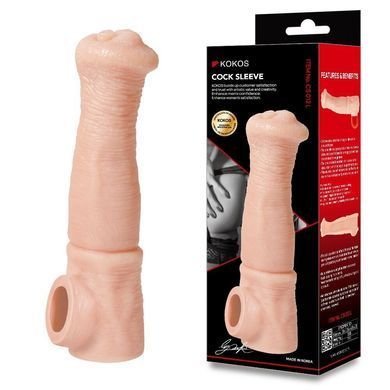 Насадка на член Kokos Cock Sleeve CS 012 L (м'яте паковання!!!) SX4623-R фото