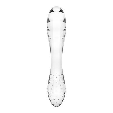 Двосторонній скляний дилдо Satisfyer Dazzling Crystal 1 Transparent (м'яте паковання!!!) SO8785-R фото
