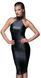 Сукня-олівець з мокрим ефектом Noir Handmade F160 Powerwetlook pencil dress, S SX0035 фото 1