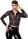 Блуза Noir Handmade F377 Noirelle Lace Button-up Shirt L SX4121 фото 3