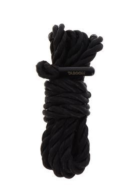 Мотузка Bondage Rope 1.5 meter 7 mm Чорна TABOOM 17248/Black фото