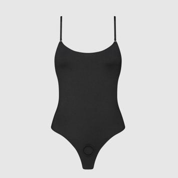 Боді з фіксацією ділдо Strap-On-Me Harness Body Signature - XS - Black SX3505 фото