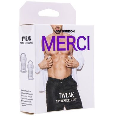 Присоски для сосків Doc Johnson Merci - Tweak - Nipple Sucker Set (м'яте паковання!!!) SX2540-R фото