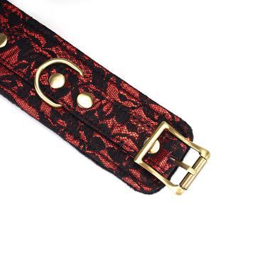 Наручники Liebe Seele Victorian Garden Wrist Cuff, кільця та з&rsquo;єднувальний ланцюжок SO9473 фото
