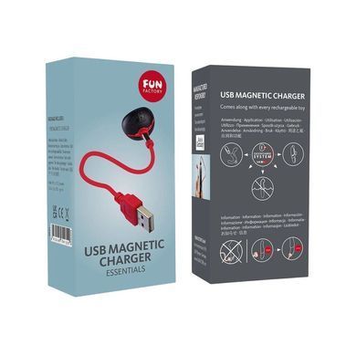 Магнітний кабель для заряджання Fun Factory USB MAGNETIC CHARGER, з індикатором SX1008 фото