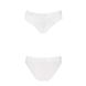 Трусики з широкою гумкою і мереживом Passion PS001 PANTIES XL, white SO4174 фото 4