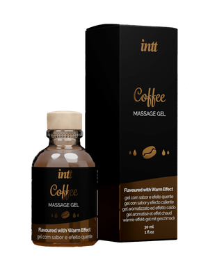 Масажний гель для інтимних зон Intt Coffee (30 мл) розігрівальний SO3508 фото