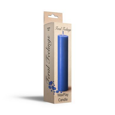 Свічка для WaxPlay Feral Feelings classic 15 см Blue SX5169 фото