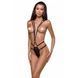 Відкрите боді зі стреп Passion Exclusive MEGGY S/M, black PS27702 фото 1