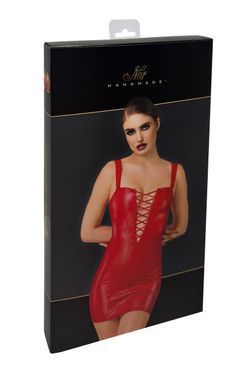 Сукня Noir Handmade F364 Bombshell Lace-Up Mini Dress Red S SX4074 фото