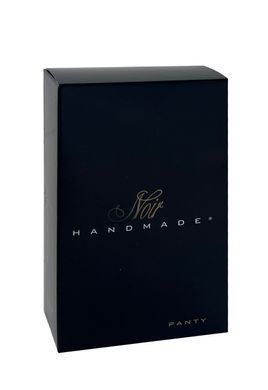 Трусики Noir Handmade P014 Dominae PVC panty with silver clasp M SX4224 фото