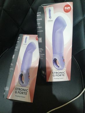Пульсатор для точки G Fun Factory STRONIC G FORTE Purple (м'яте паковання!!!) SX4250-R фото