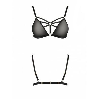Бюстгальтер-стрепи Passion Exclusive MEGGY BRA L/XL, black PS27704 фото