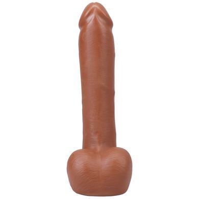 Фалоімітатор Doc Johnson The Realistic Cock ULTRASKYN - 9 Inch with Balls Caramel SX4451 фото