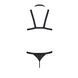 Комплект чоловічої білизни зі стреп Passion 039 SET ANDREW XXL/XXXL Black, стринги, шлейки SO7590 фото 6