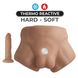 Півторс з фалоімітатором на присосці SilexD Apollo S Male Torso Caramel SX0813 фото 4