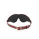 Шкіряна маска на очі Liebe Seele Wine Red Blindfold SO9449 фото 3