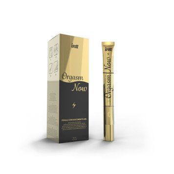 Розпродаж!!! Збуджувальний гель-вібратор Intt Orgasm Now 15мл (термін 01.2026) SO2924-R фото