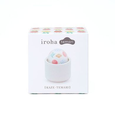 Потужний вібратор-кулька IROHA TEMARI Kaze, що не передає вібрацію на футляр SO3327 фото