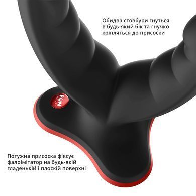 Подвійний фалоімітатор Fun Factory RYDE black (м'яте паковання!!!) SX0976-R фото