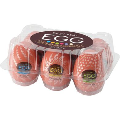 Набір мастурбаторів-яєць Tenga Egg Hard Boilded II Pack (6 яєць) SO9804 фото