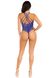 Боді Leg Avenue Thong teddy with strappy back Royal Blue One Size SX1082 фото 5