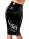 Спідниця Noir Handmade F378 Dominae Column PVC pencil skirt M SX4125 фото 4