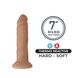 Торс з фалоімітатором на присосці SilexD Apollo L Male Torso Caramel SX0814 фото 3