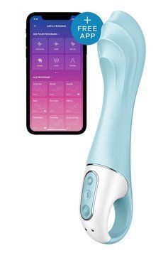 Смарт-вібратор точки G Satisfyer Air Pump Vibrator 5+, надувається SO6719 фото