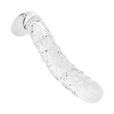 Скляний фалоімітатор Gildo Textured Glass Dildo No. 36 SX5026 фото