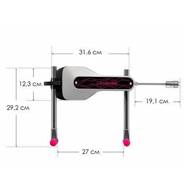 Міні-смарт секс-машина Lovense Mini Sex Machine, підходить для вебкам, 260 фрикцій/хв, дуже легка SX1312 фото