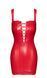 Сукня Noir Handmade F364 Bombshell Lace-Up Mini Dress Red L SX4076 фото 6