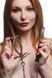 Затискач для статевих губ Master Series: Pussy Tugger Adjustable Vagina Clamp with Chain SO8797 фото 7